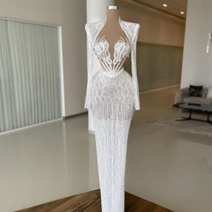 MINNA Fashion White Gown